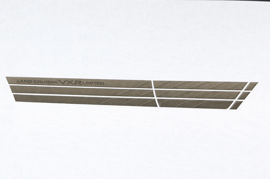 LAND CRUISER 2007 VXR BODY STICKER (DOWN) B3 TJ-064