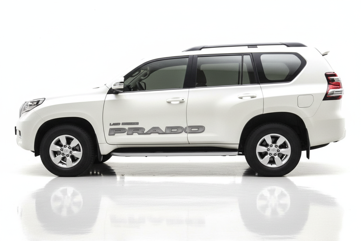 Land Cruiser with PRADO text sticker