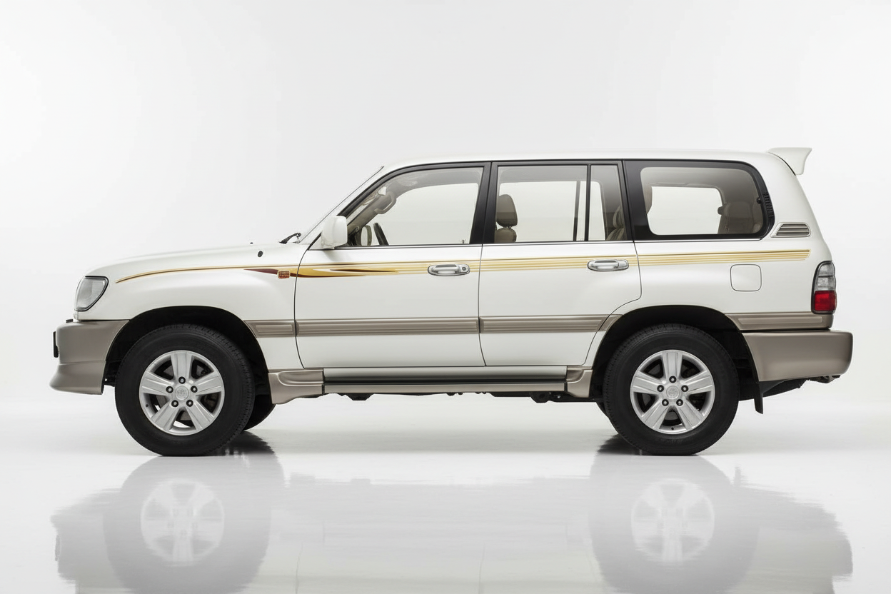 Land Cruiser with thin gold stripe