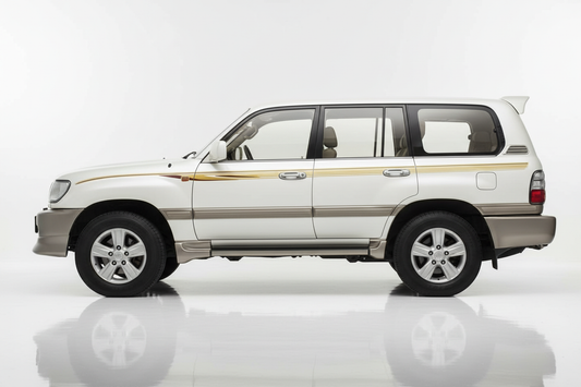 Land Cruiser with thin gold stripe