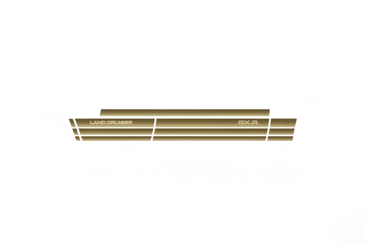 LC-TJ-035 sticker with dark gold color